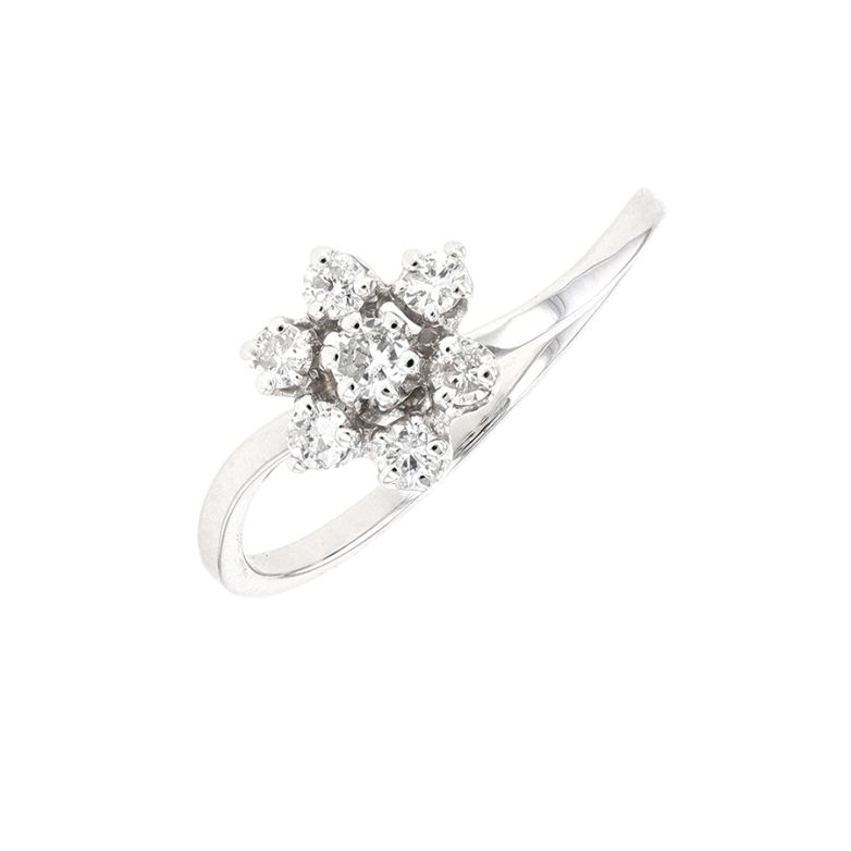 Bague diamants 0.24 carat or blanc 1.99g Comme neuf -  reconditionné disponible sur Gemme Les Bijoux